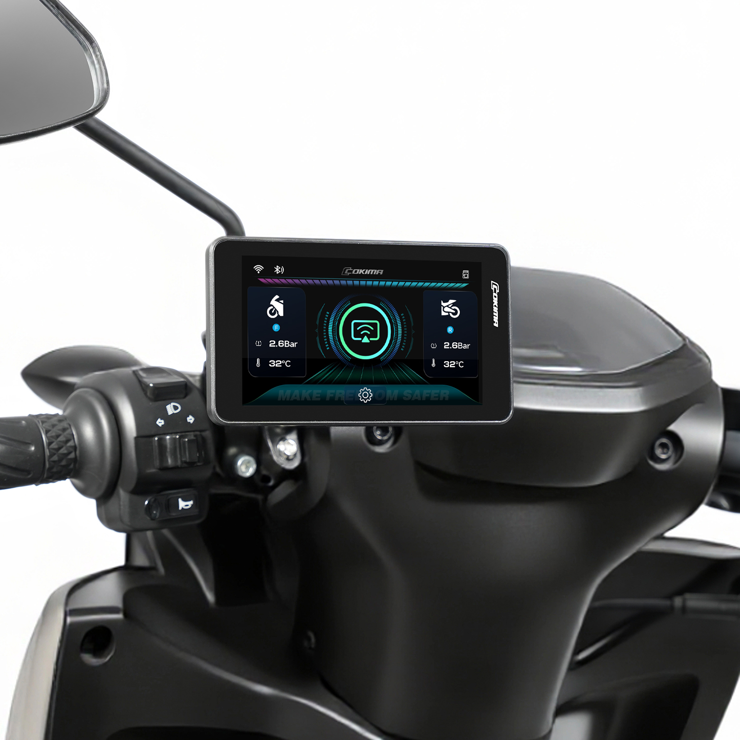 CK3-QC Pathfinder MotoNav Motorcycle GPS Tracker