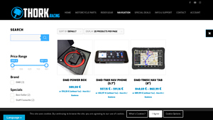 Thork Racing - DMD Motorcycle GPS Devices