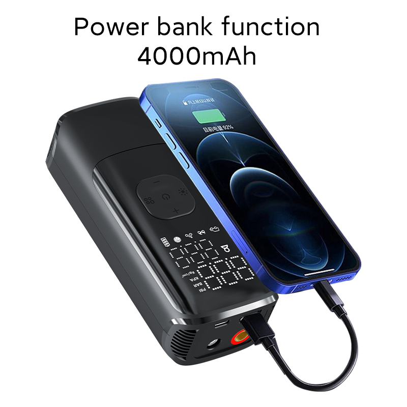 Compact Air Pump with Digital Display – Ride and Drive with Confidence-CK13-CQ01