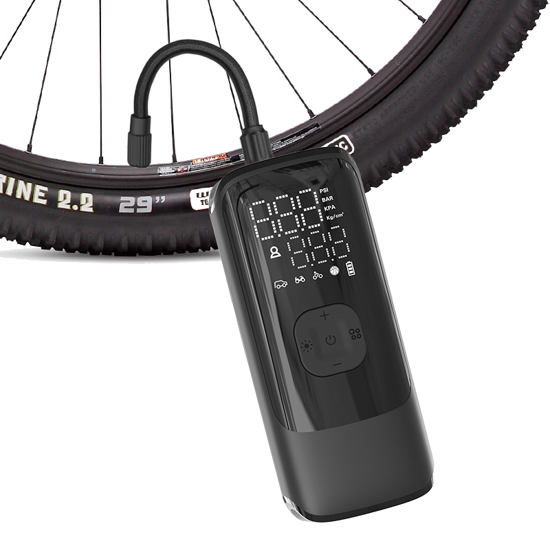 Compact Air Pump with Digital Display – Ride and Drive with Confidence-CK13-CQ01