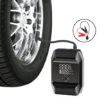 Digital Tire Inflator – Portable 150 PSI Pump for Car, Bike & Sports Equipment-CK13-YT