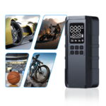 Portable Digital Tire Inflator with LED Display and High-Pressure Pump-CK13-CQ03
