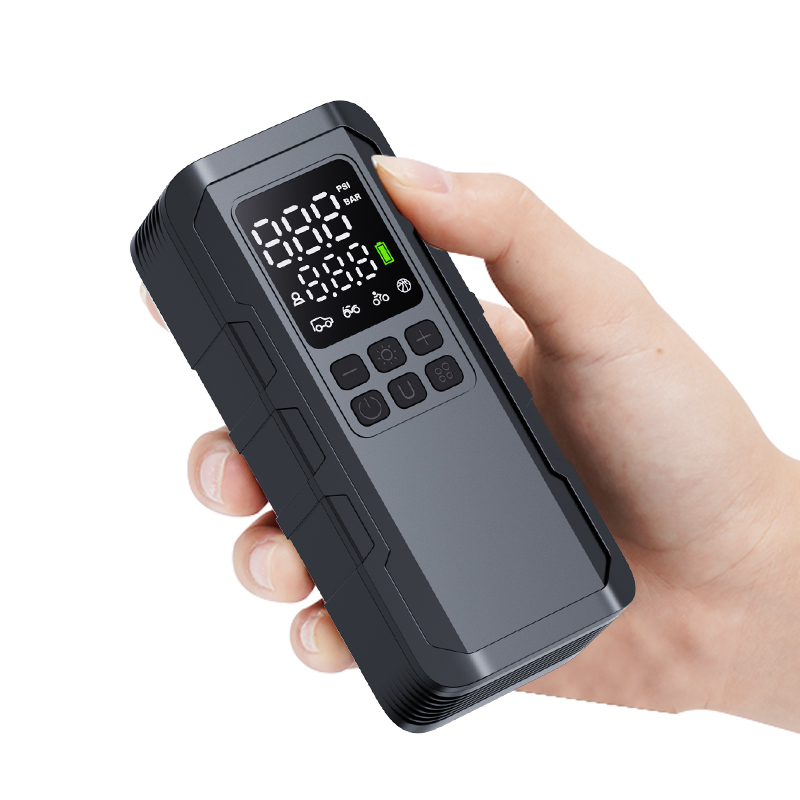 Portable Digital Tire Inflator with LED Display and High-Pressure Pump-CK13-CQ03