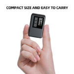 Portable Electric Air Pump – Digital Display, 150 PSI, 7075 Aviation Aluminum-CK13-CQ4