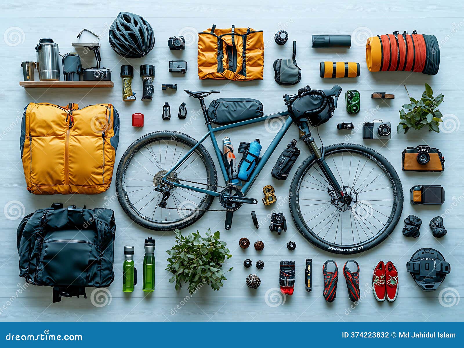 Illustrative image for adventure bike panniers