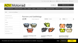 Amphibious - Motobag 2 Soft Panniers