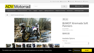BUMOT - SP1 / SP1-S Panniers