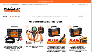 ALL-TOP - Air Compressor Kit Dual Cylinder