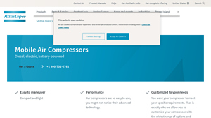 Atlas Copco - Mobile Air Compressors