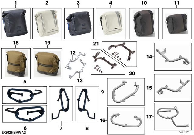 Illustrative image for bag bmw motorrad