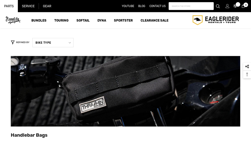 Harley-Davidson Motorcycle Handlebar Bags - Buy Online - 2LaneLife