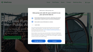 Bike Pump - Global Station Locator