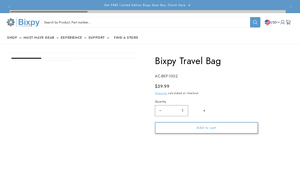 Bixpy - Travel Bag
