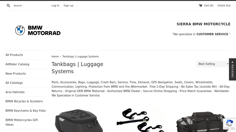 Tankbags | Luggage Systems – Page 2 - Sierra BMW Motorcycle