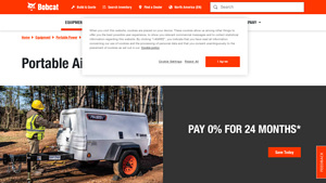 Bobcat - Portable Air Compressors