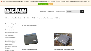Caribou - Rear Top Case Systems