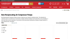 Compressed Air Advisors - Replacement Air Compressor Pumps