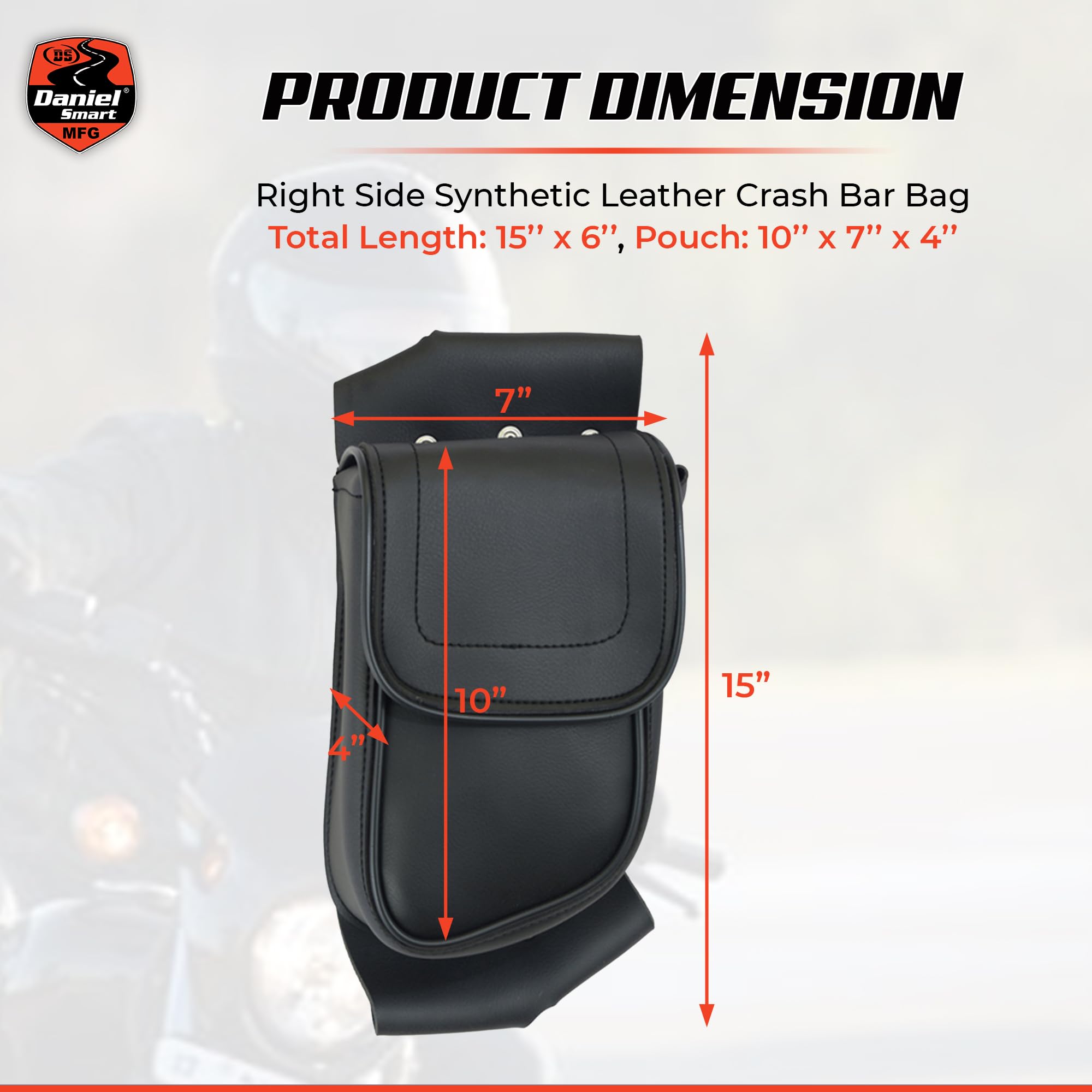 Illustrative image for crash bar bags for harley davidson