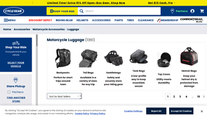 Cycle Gear - Motorcycle Touring Luggage & Accessories