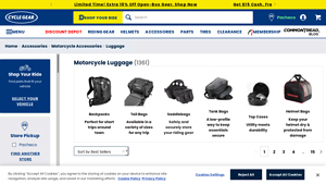 Cycle Gear - Motorcycle Touring Luggage & Accessories
