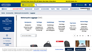 Cycle Gear - Motorcycle Luggage & Accessories