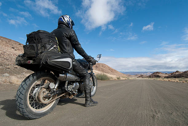 Illustrative image for dual sport motorcycle bags