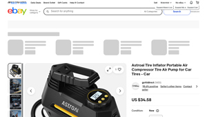 AstroAI - Tire Inflator Portable Air Compressor