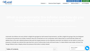 Excel Tire Gauge - Automatic Tire Inflators
