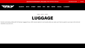FLY Racing - Functional Luggage Solutions