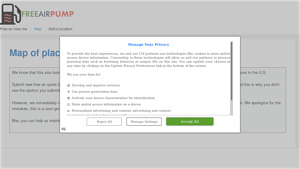 FreeAirPump - Free Tire Air Locations