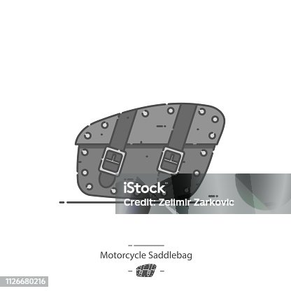 Illustrative image for front motorcycle bag