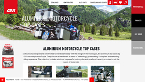 GIVI - Aluminium Motorcycle Top Cases