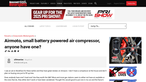 Airmoto - Compact Battery-Powered Air Compressor