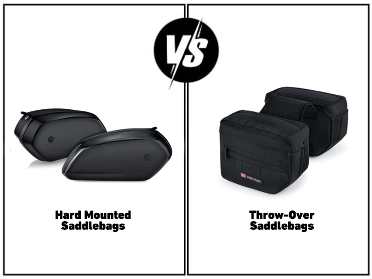 Illustrative image for hard side bags for motorcycles