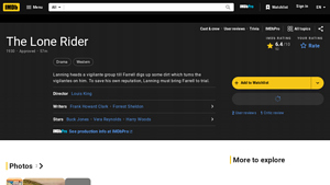 IMDB - The Lone Rider