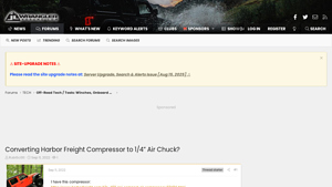 Harbor Freight - 12V 150 PSI Compact Air Compressor