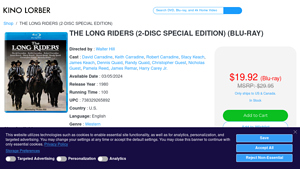 Kino Lorber - The Long Riders