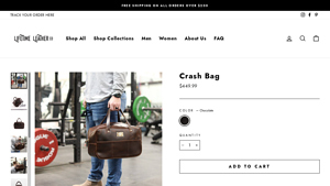 Lifetime Leather - Crash Bag