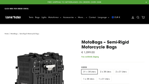 Lone Rider - MotoBags