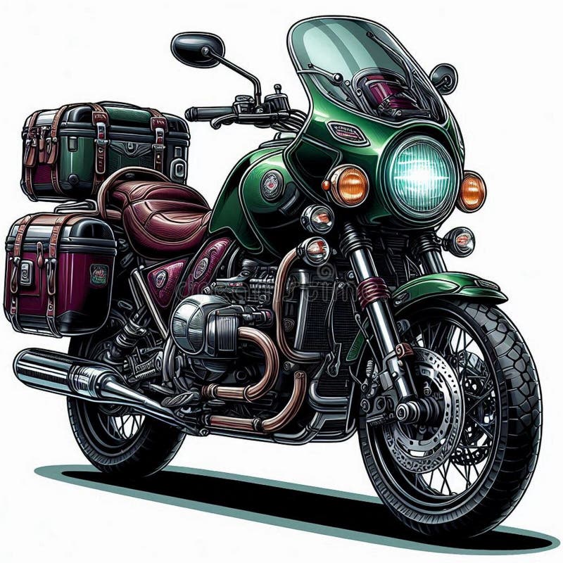 Illustrative image for luggage rack motorcycle bags