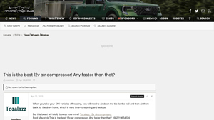 Tozalazz - 12V Air Compressor
