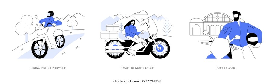 Illustrative image for motorcycle riding bag