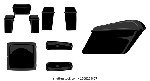 Illustrative image for motorcycle seat bag