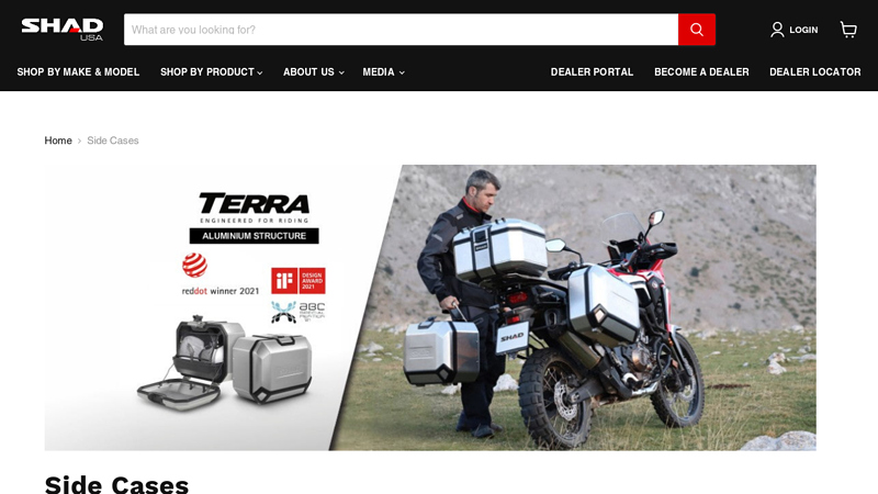 SHAD Motorcycle Side Cases