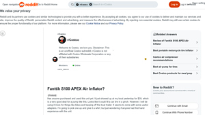 Fanttik - S100 APEX Air Inflator