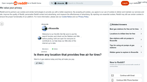 Knoxville - Free Air for Tires Locations