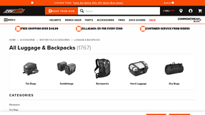 RevZilla - Motorcycle Luggage & Bags