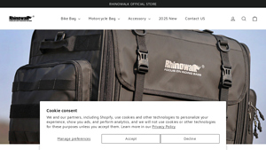 Rhinowalk - Motorcycle Tail Bag Collection