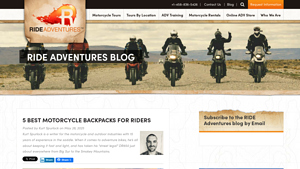 Klim - Nak Pak Adventure Motorcycle Backpack
