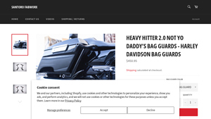 Santoro Fabworx - Heavy Hitter 2.0 Not Yo Daddy’s Bag Guards